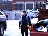 It was 70� and sunny, but somehow Paul makes it look like a cold, sub-zero day.