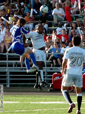 Kevin Friedland battles