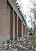 Demolition of north wall