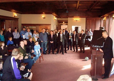 The crowd