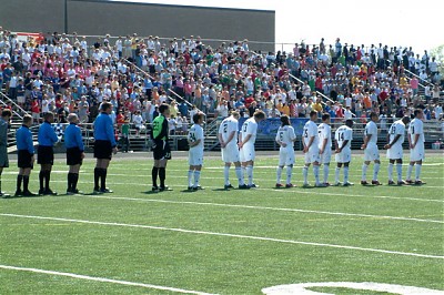 A huge crowd at the Jimmy