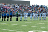 A huge crowd at the Jimmy