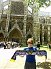 Morgan and Michal, England, June '05 - Westminster